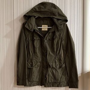 Abercrombie & Fitch Dark Green Jacket